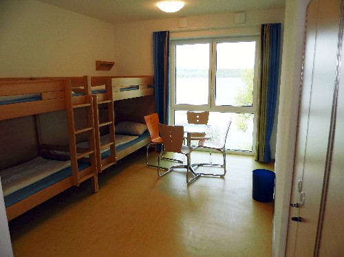 Jugendherberge Ratzeburg - Vier-Bett-Zimmer mit Seeblick