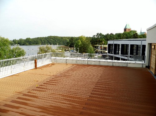 Jugendherberge Ratzeburg - Dachterrasse mit "Domblick"