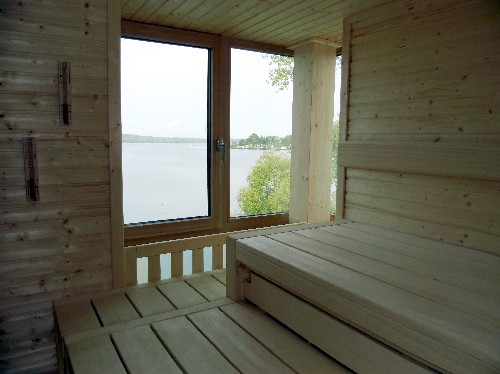 Jugendherberge Ratzeburg - Sauna mit Seeblick